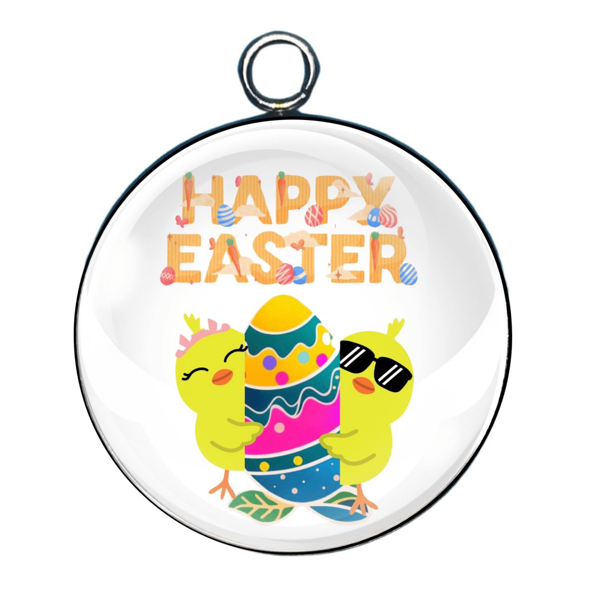 Happy Easter Charms for Making Jewelry