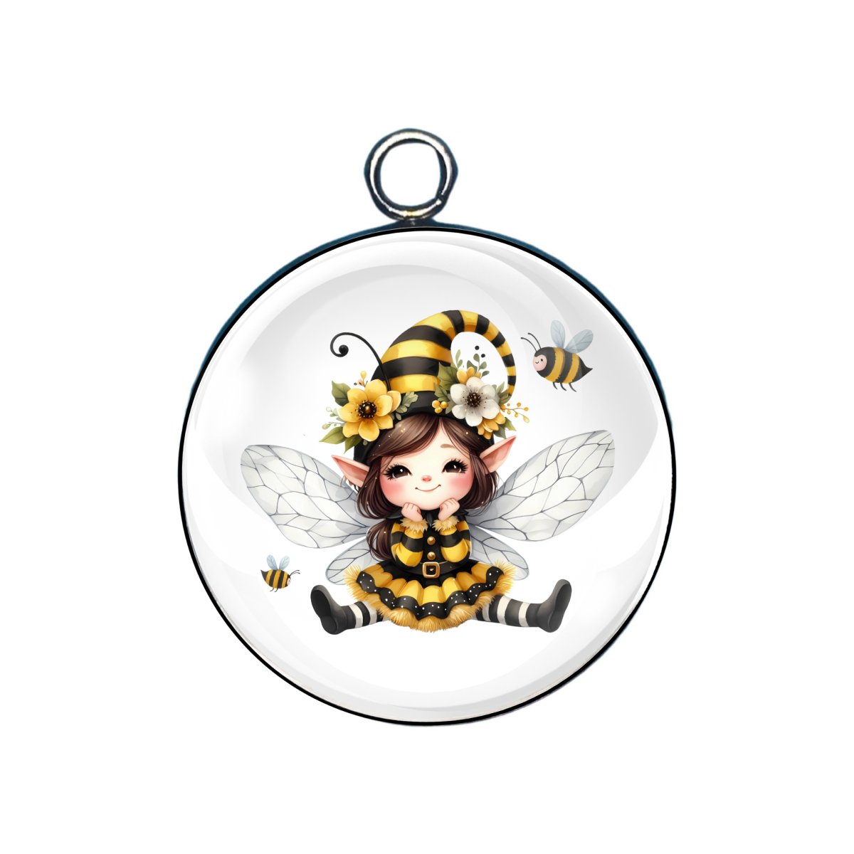 honey bee elf charm