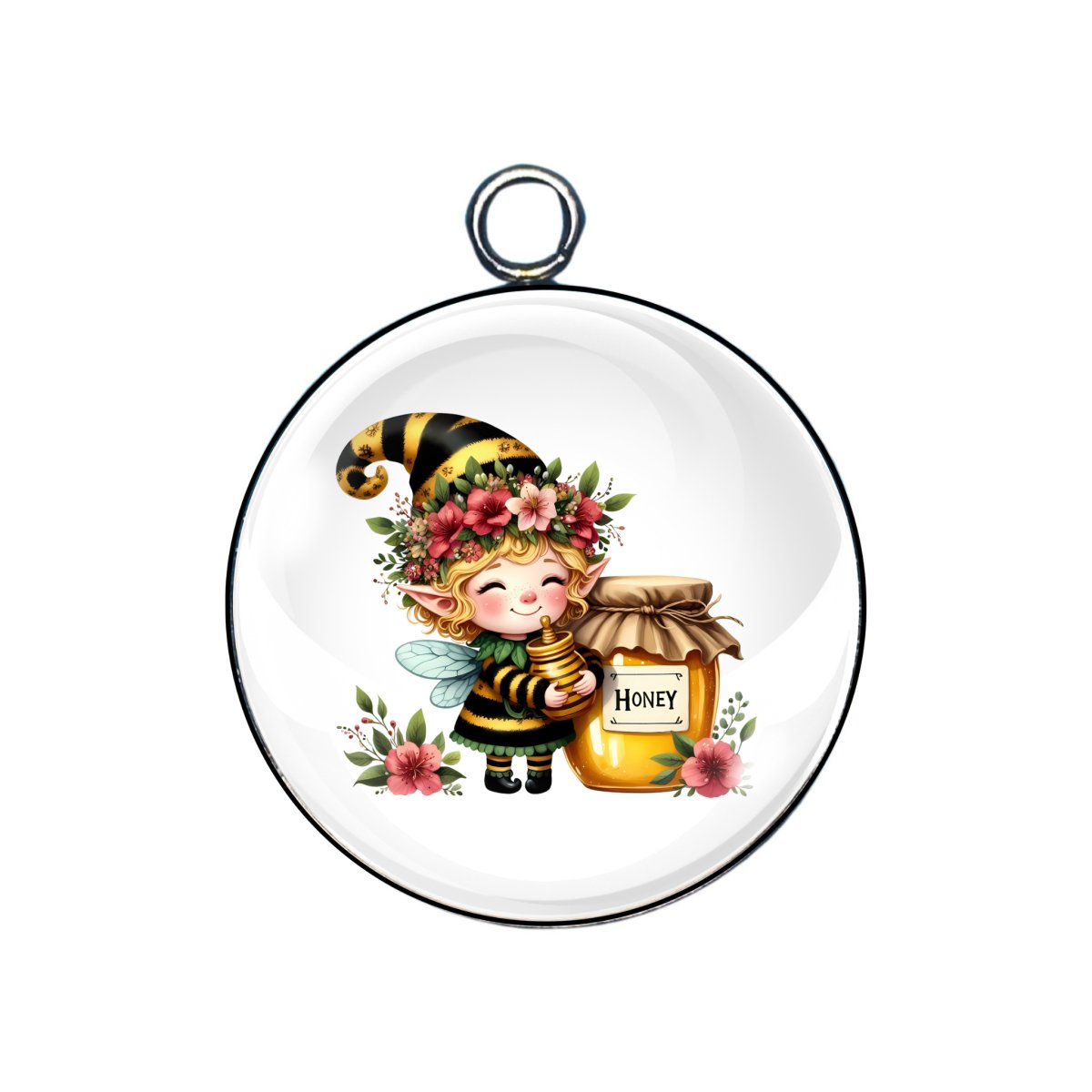 honey bee elf charm