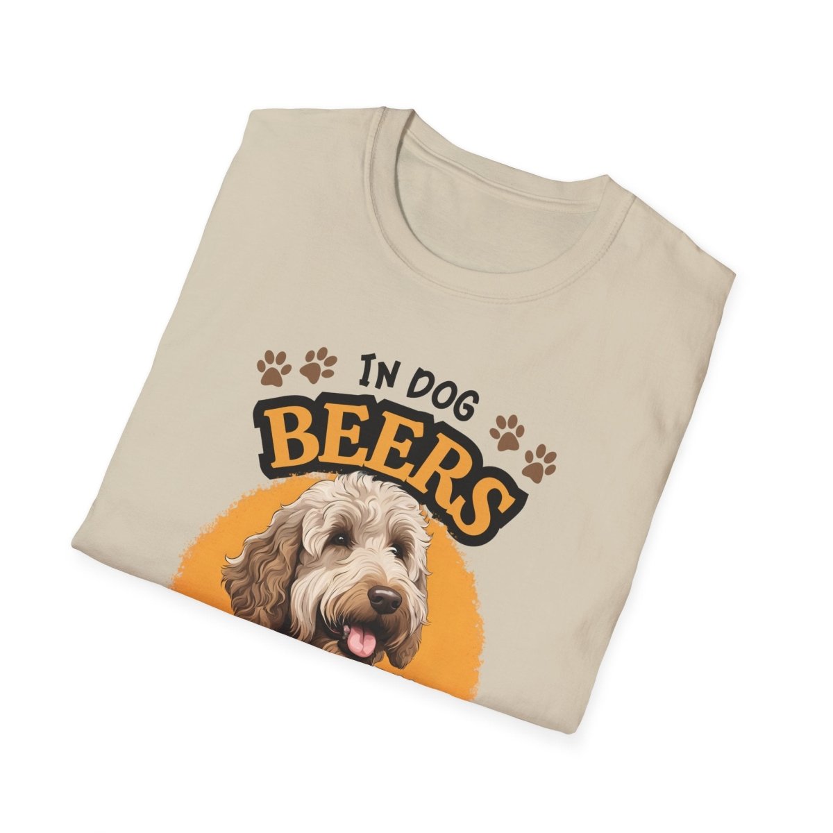 "In Dog Beers" Unisex Softstyle T-Shirt