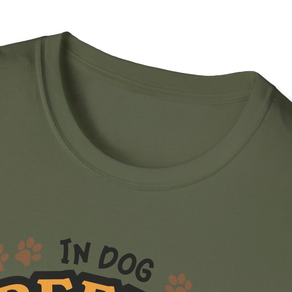 "In Dog Beers" Unisex Softstyle T-Shirt