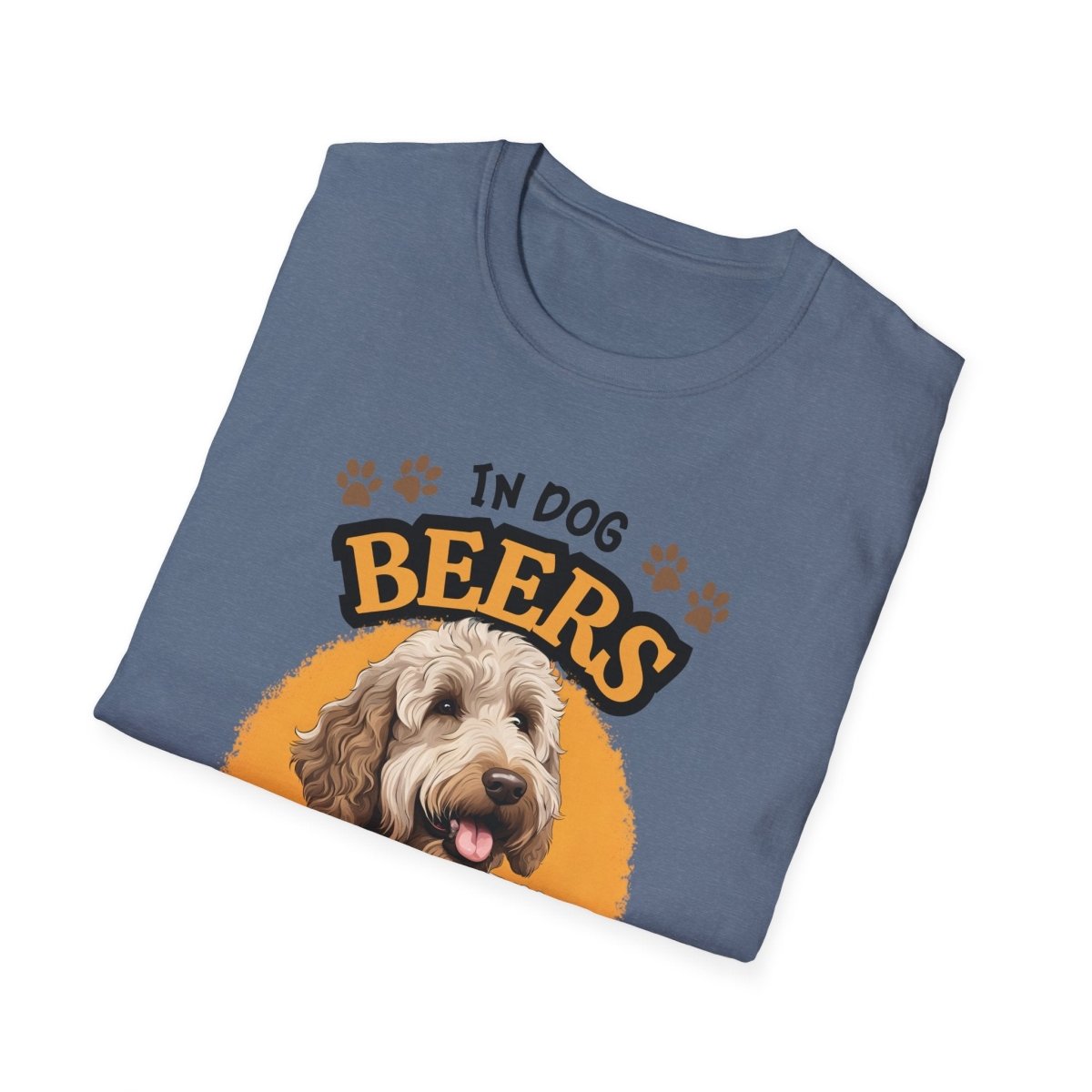 "In Dog Beers" Unisex Softstyle T-Shirt