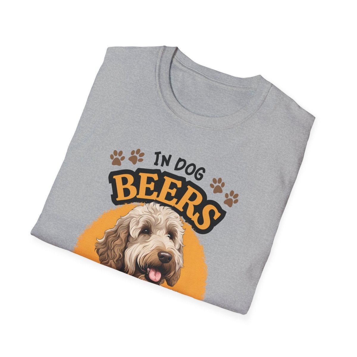 "In Dog Beers" Unisex Softstyle T-Shirt
