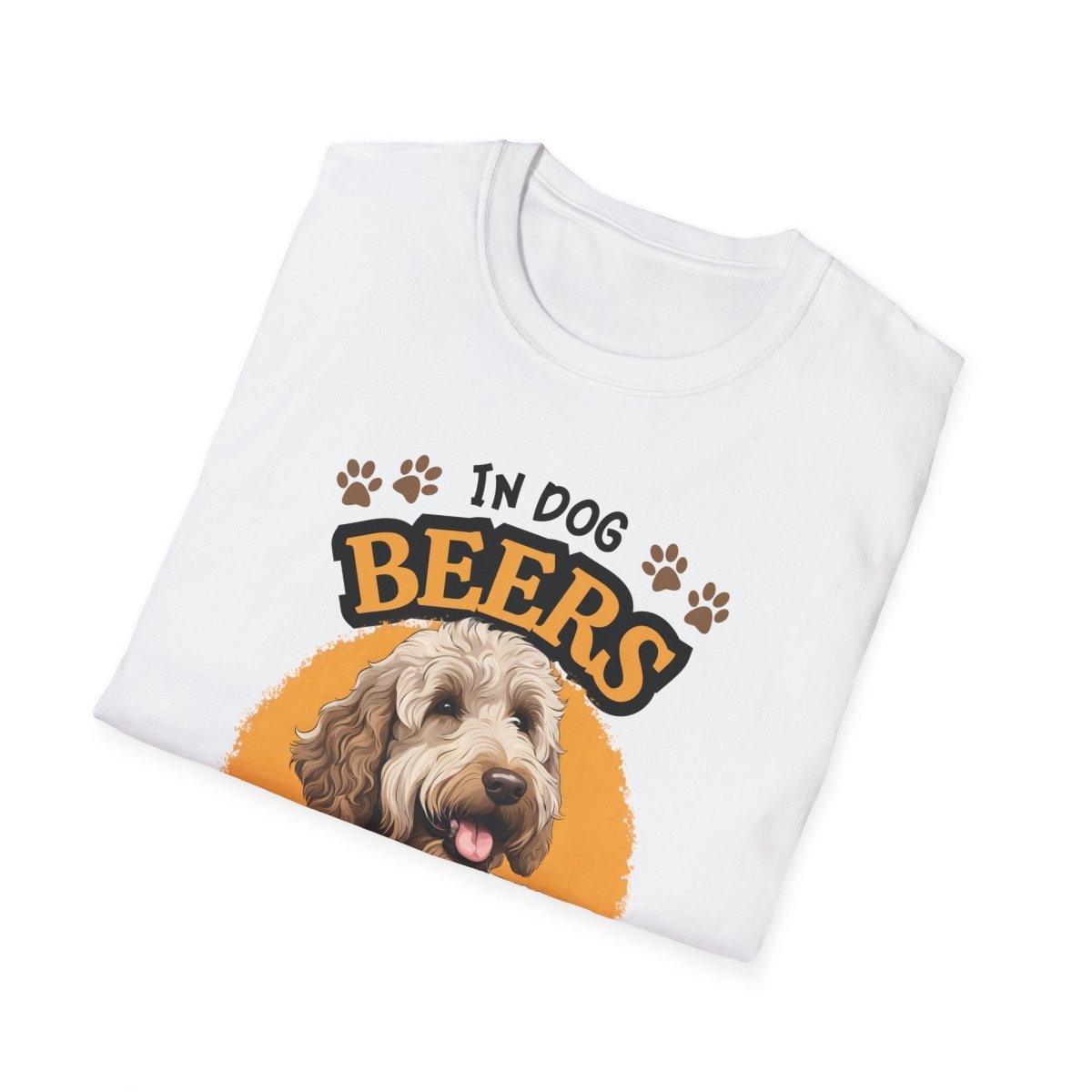 "In Dog Beers" Unisex Softstyle T-Shirt
