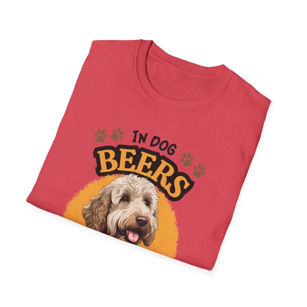"In Dog Beers" Unisex Softstyle T-Shirt