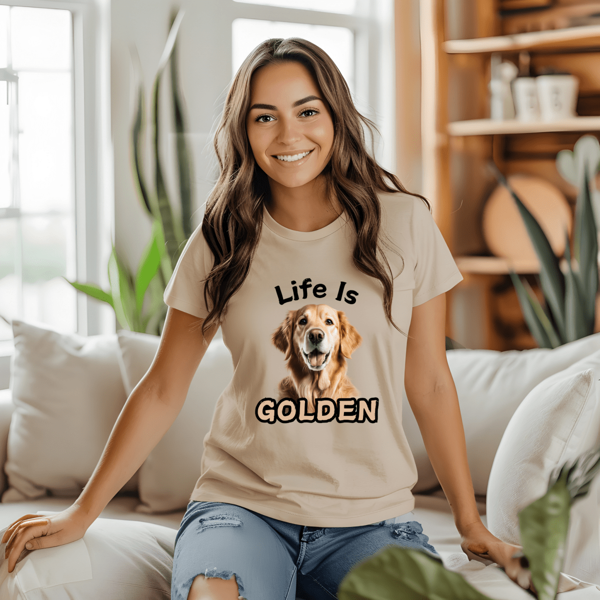 Life is Golden Tee, Positive Vibes Shirt,