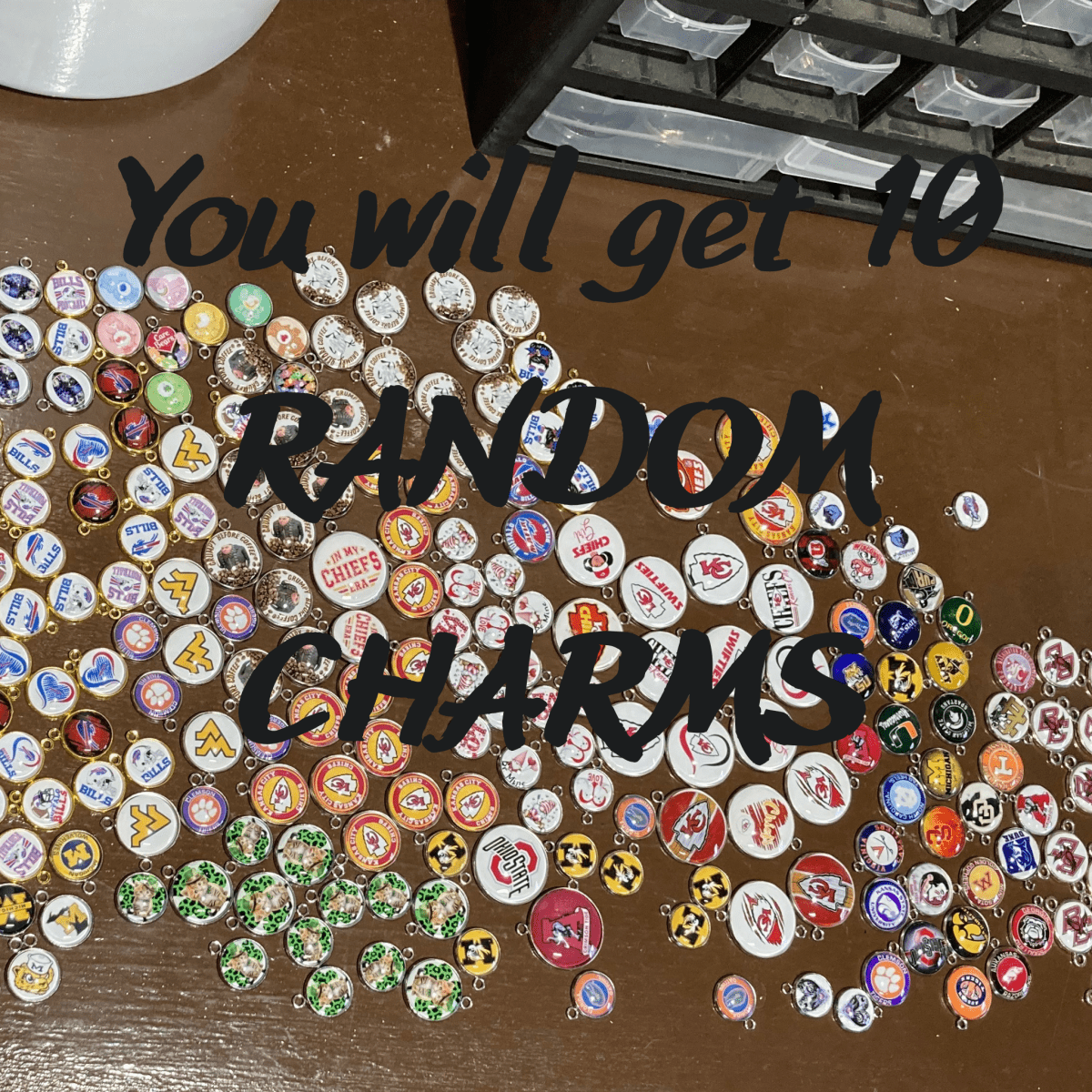 Mystery Oops! Glass Cabochon Charms