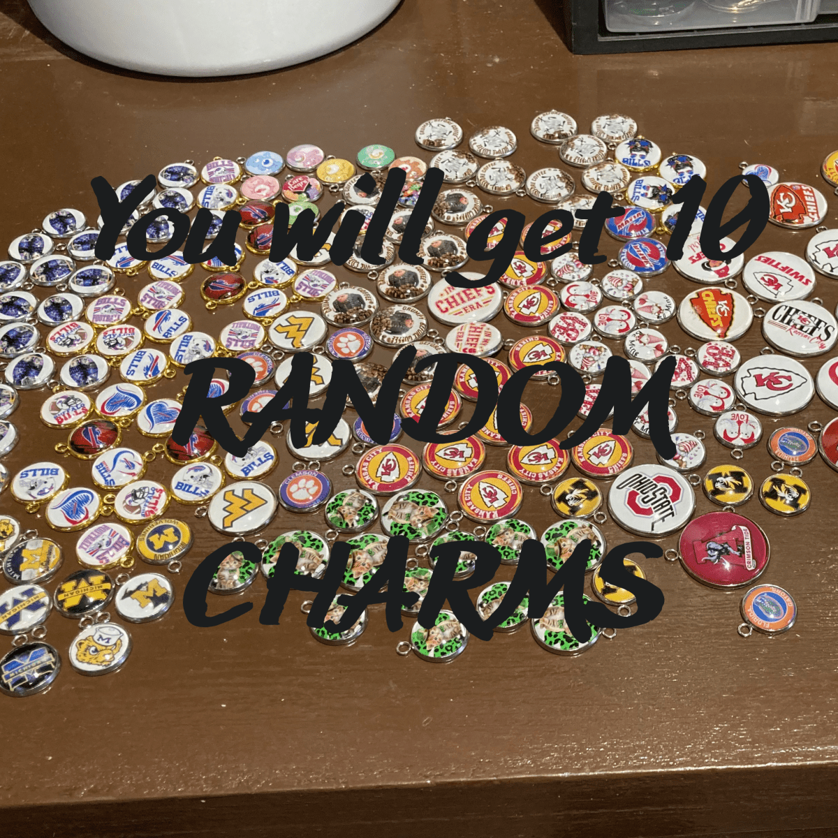 Mystery Oops! Glass Cabochon Charms