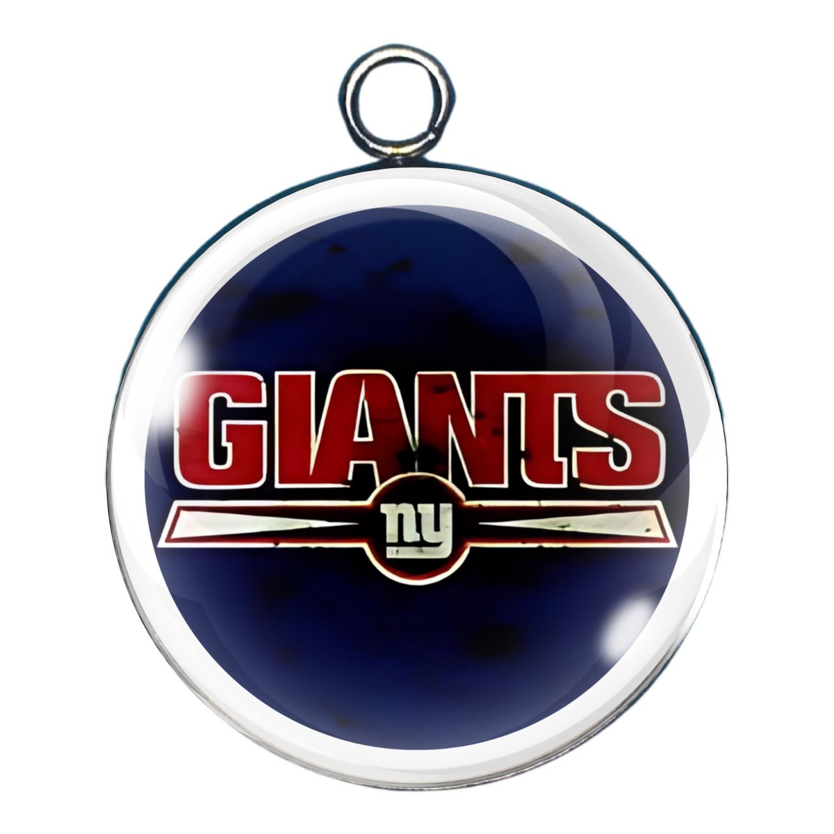 NY Giants Glass Cabochon Charms