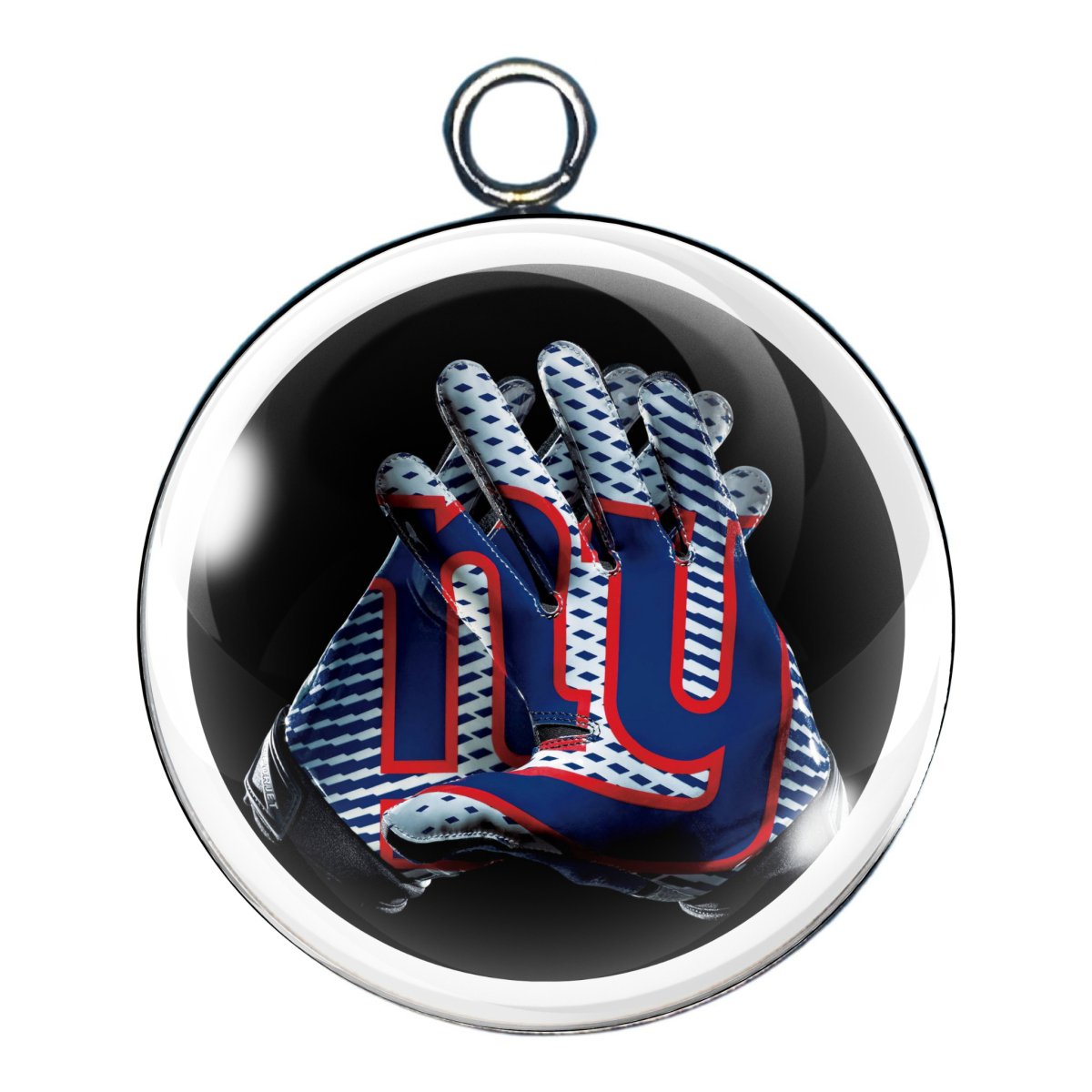 NY Giants Glass Cabochon Charms