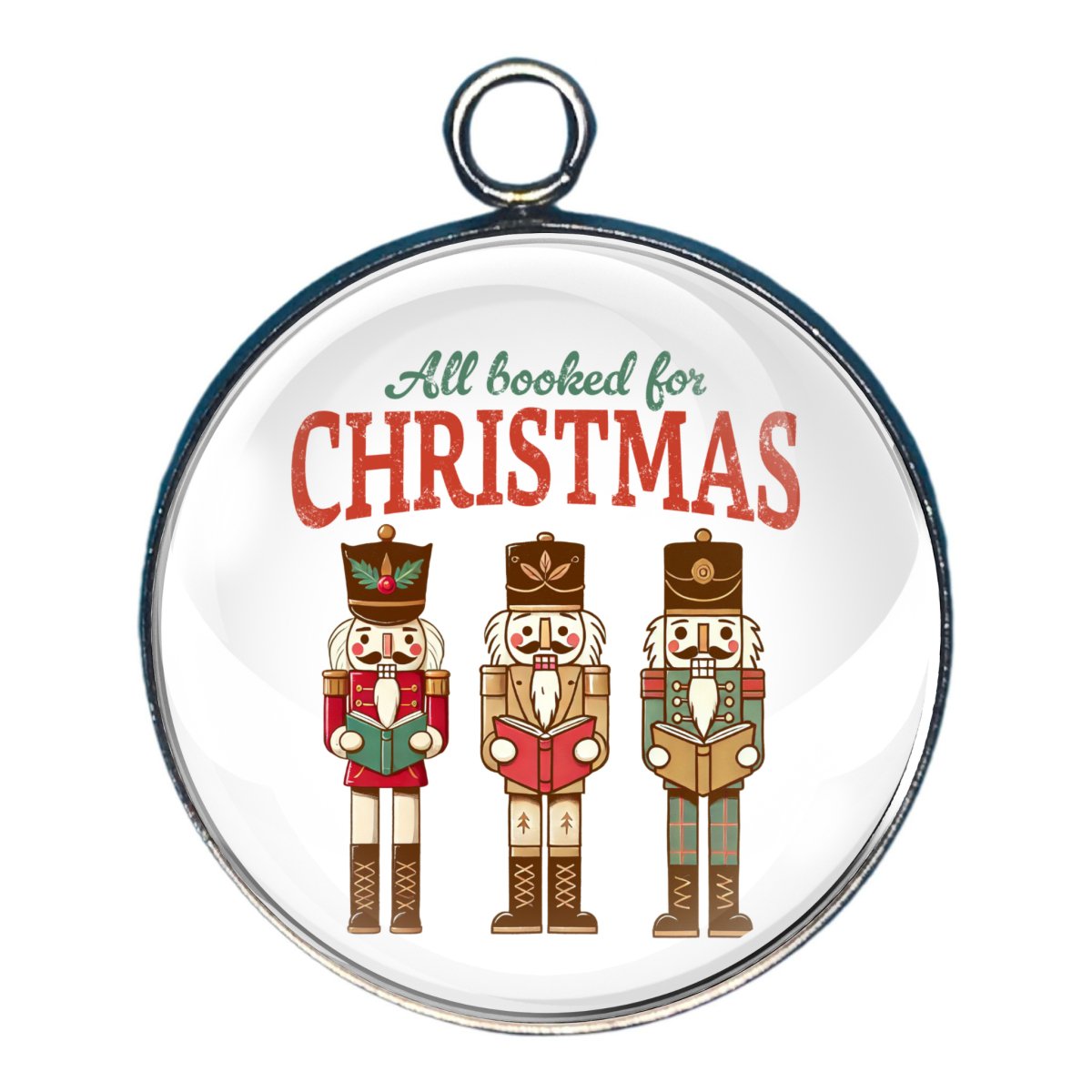 Perfect Christmas Glass Cabochon Charms