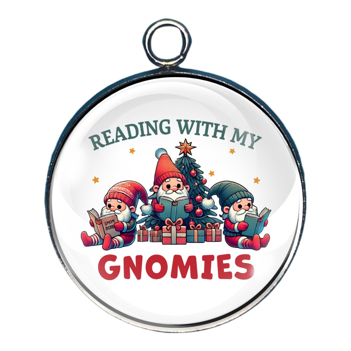 Perfect Christmas Glass Cabochon Charms