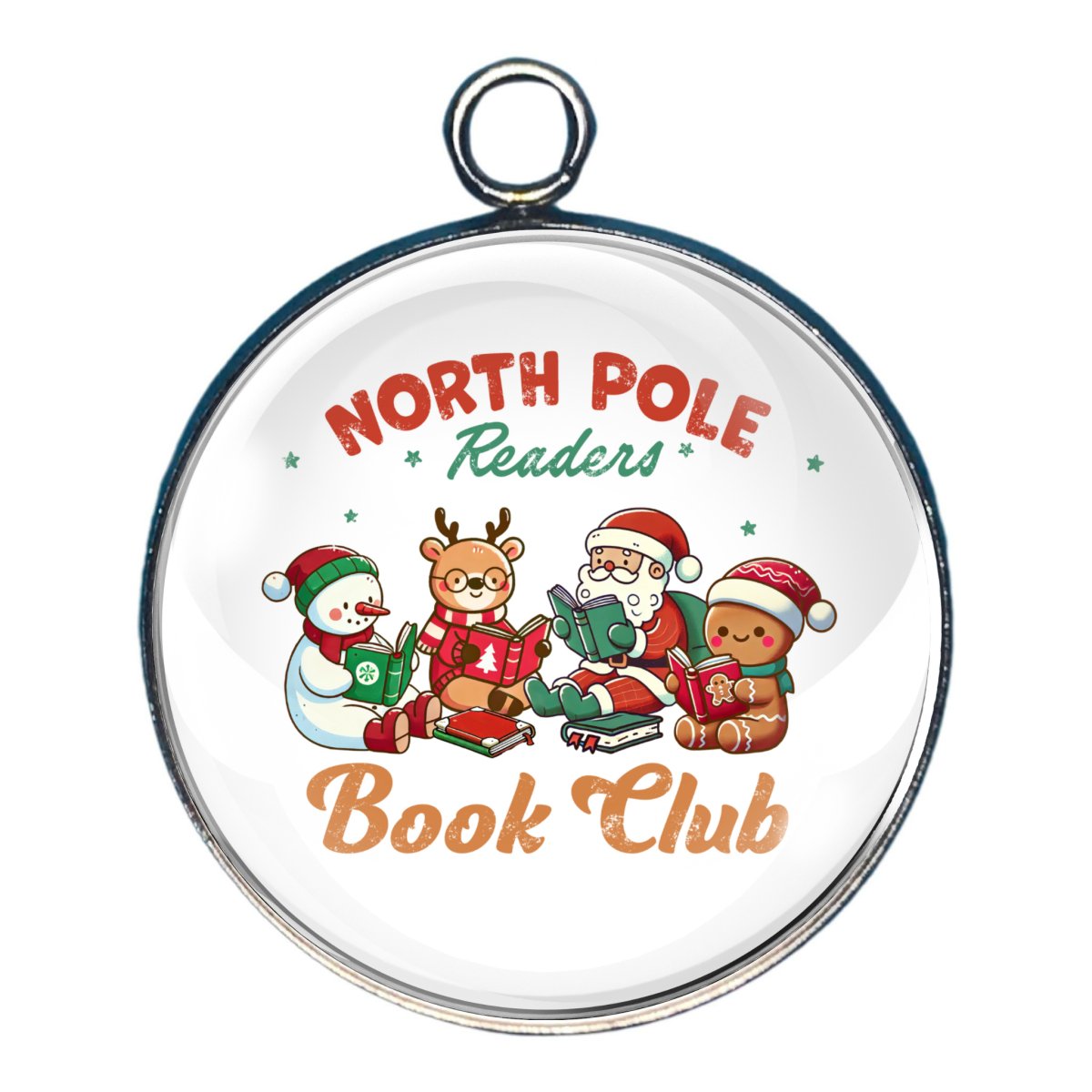 Perfect Christmas Glass Cabochon Charms