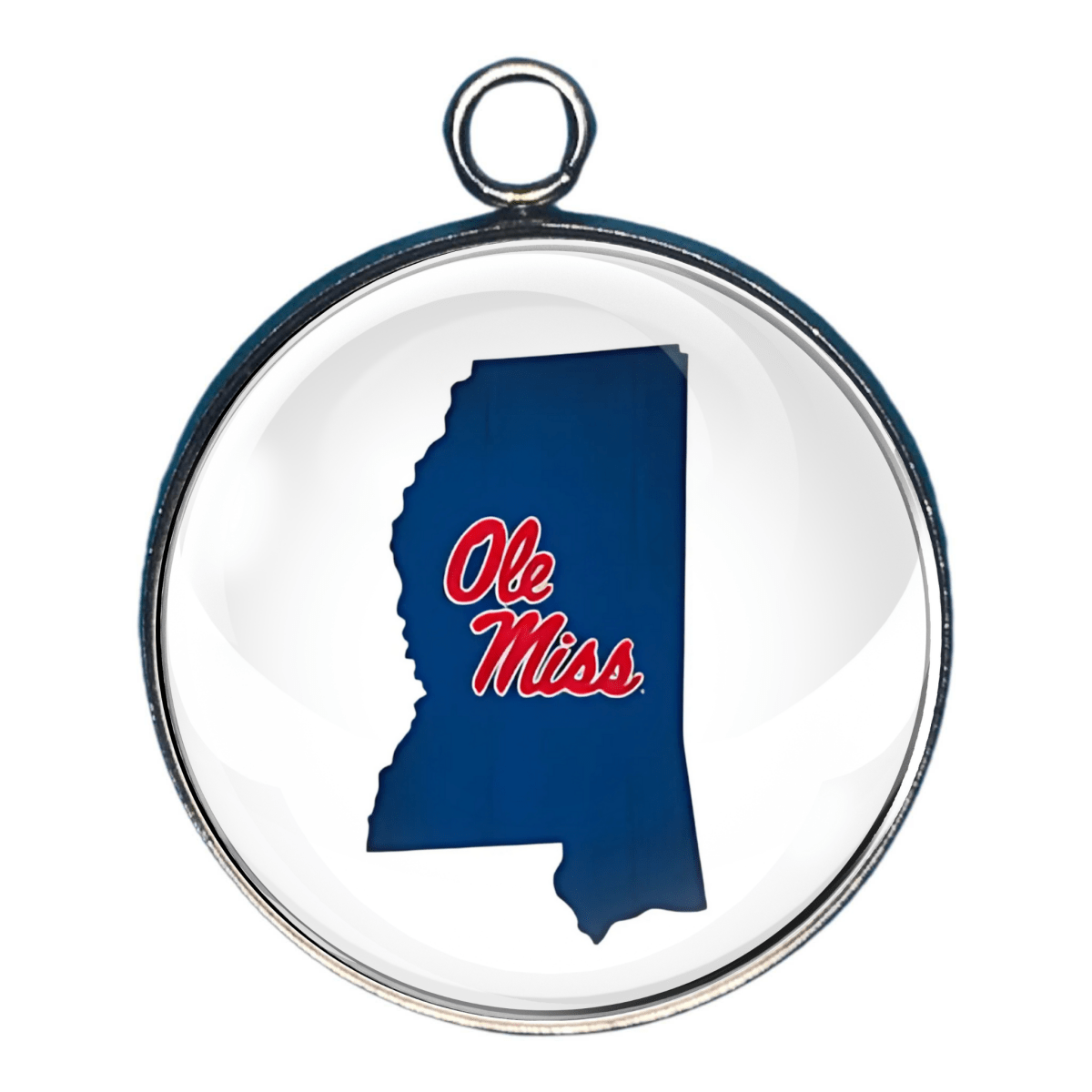 SEC Glass Cabochon Charms- College Pride Charms