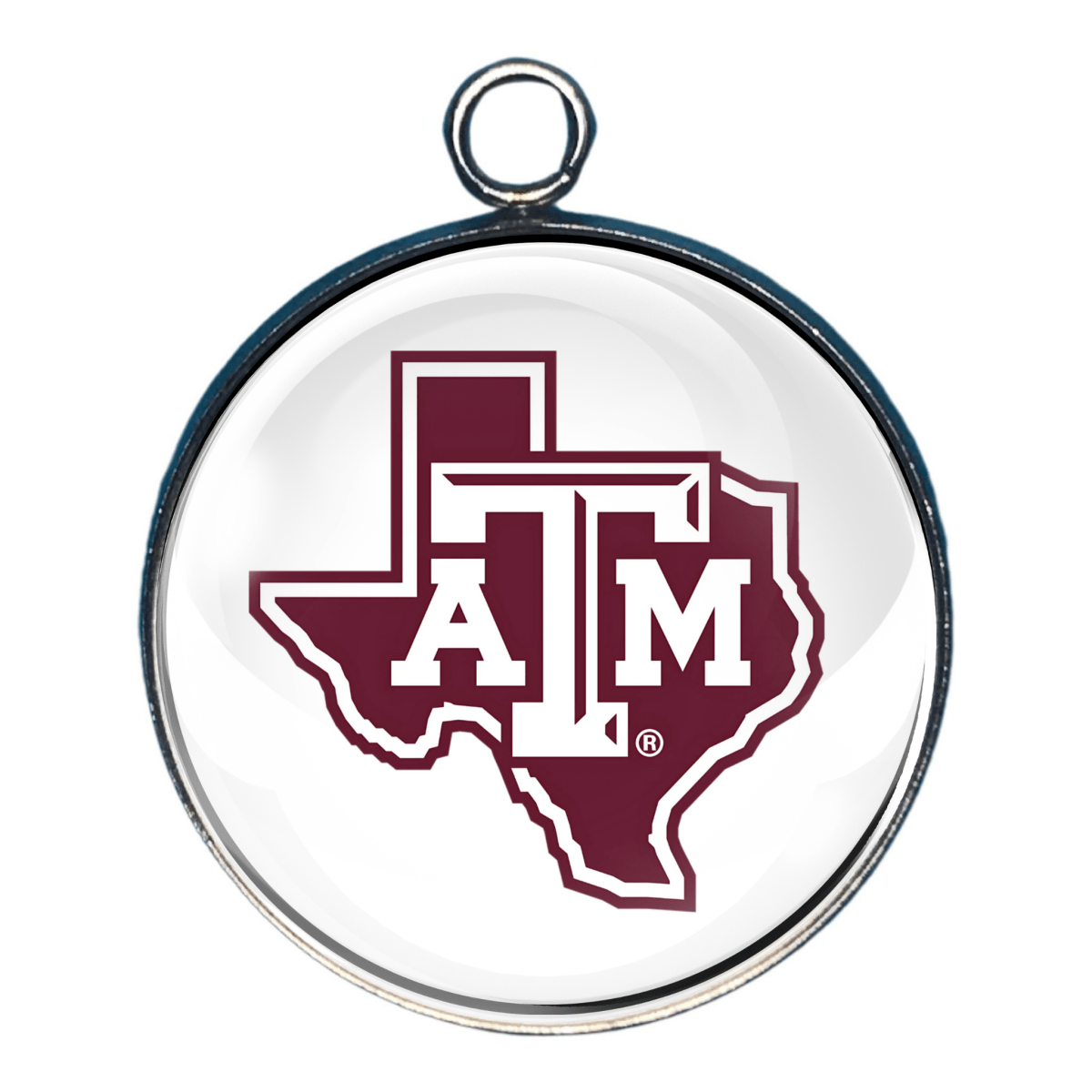 SEC Glass Cabochon Charms- College Pride Charms