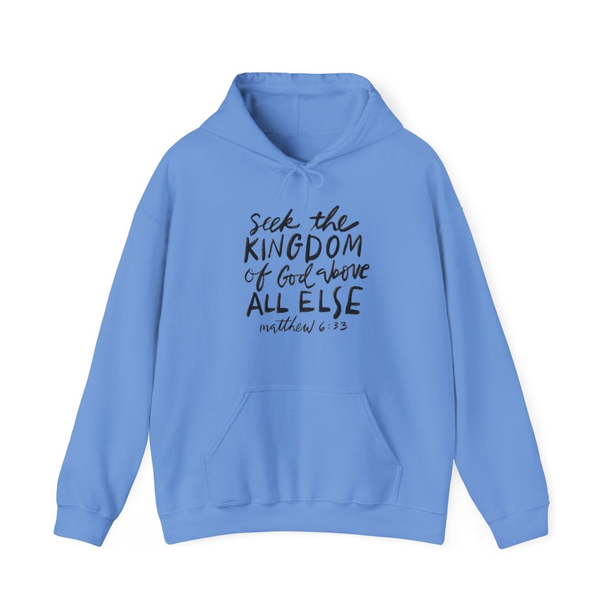 Seek the Kingdom – Matthew 6:33 Unisex Christian Heavy Blend™ Hoodie