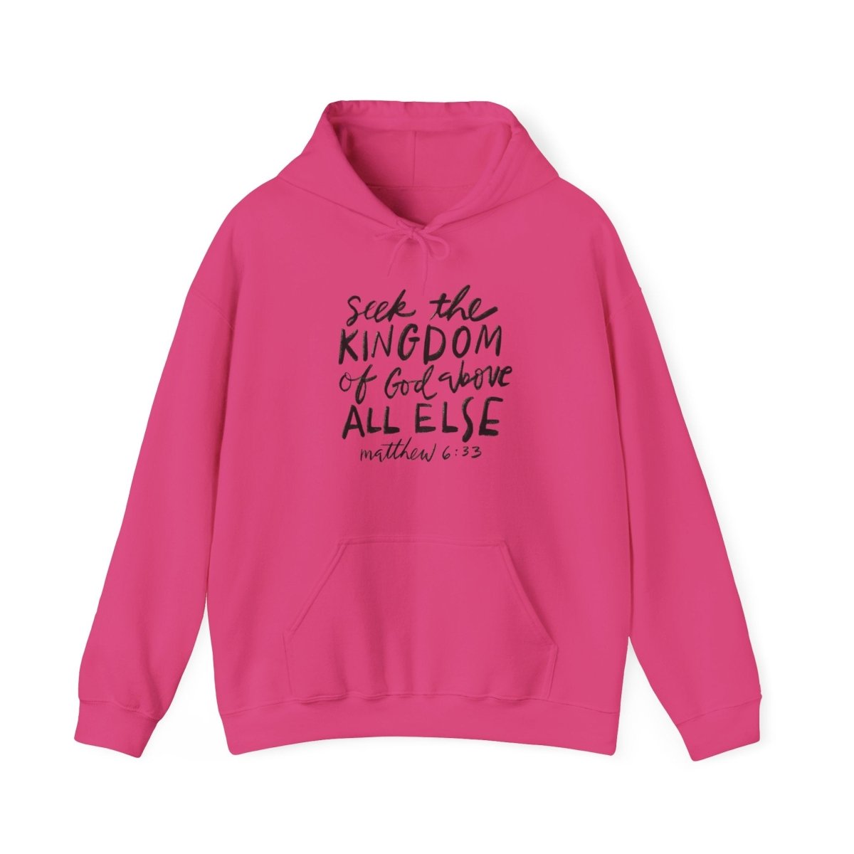 Seek the Kingdom – Matthew 6:33 Unisex Christian Heavy Blend™ Hoodie