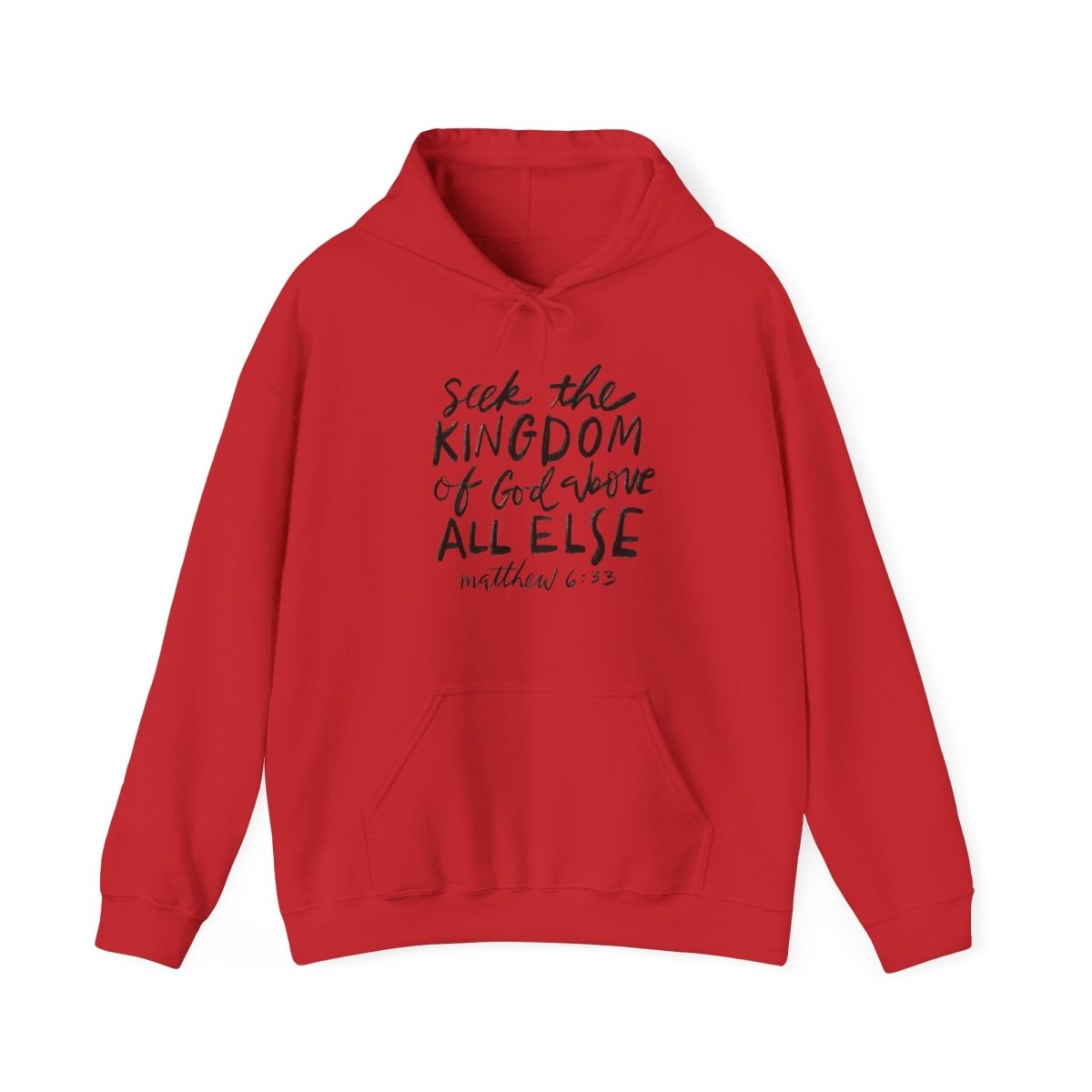 Seek the Kingdom – Matthew 6:33 Unisex Christian Heavy Blend™ Hoodie