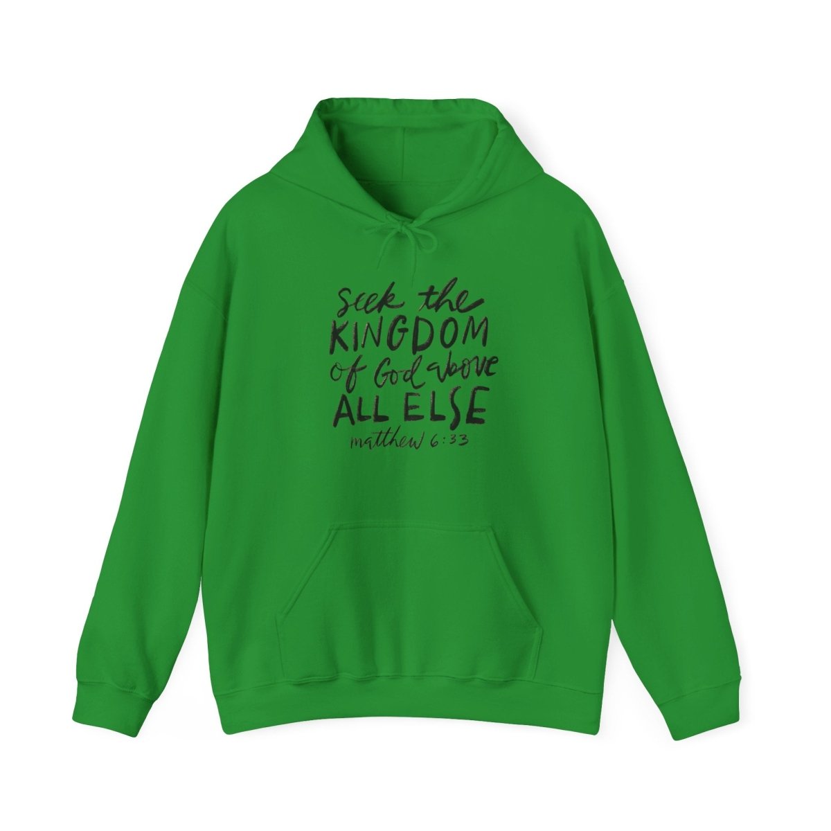 Seek the Kingdom – Matthew 6:33 Unisex Christian Heavy Blend™ Hoodie