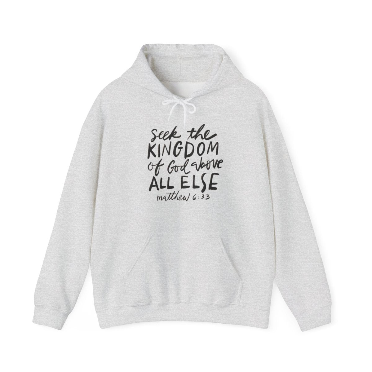 Seek the Kingdom – Matthew 6:33 Unisex Christian Heavy Blend™ Hoodie