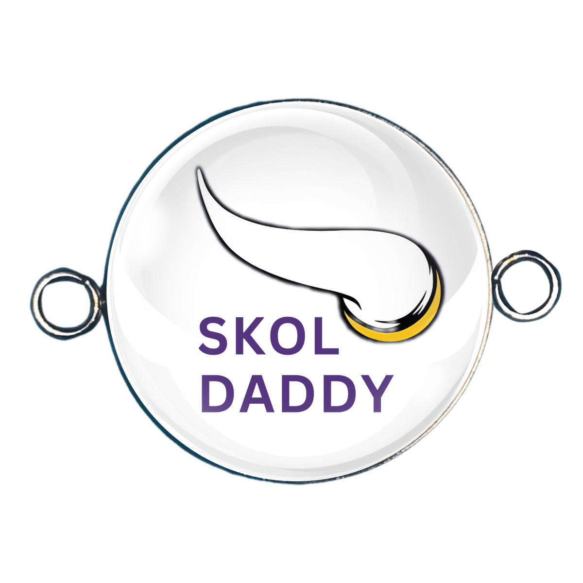 skol sdaddy double eyelet bracelet charms