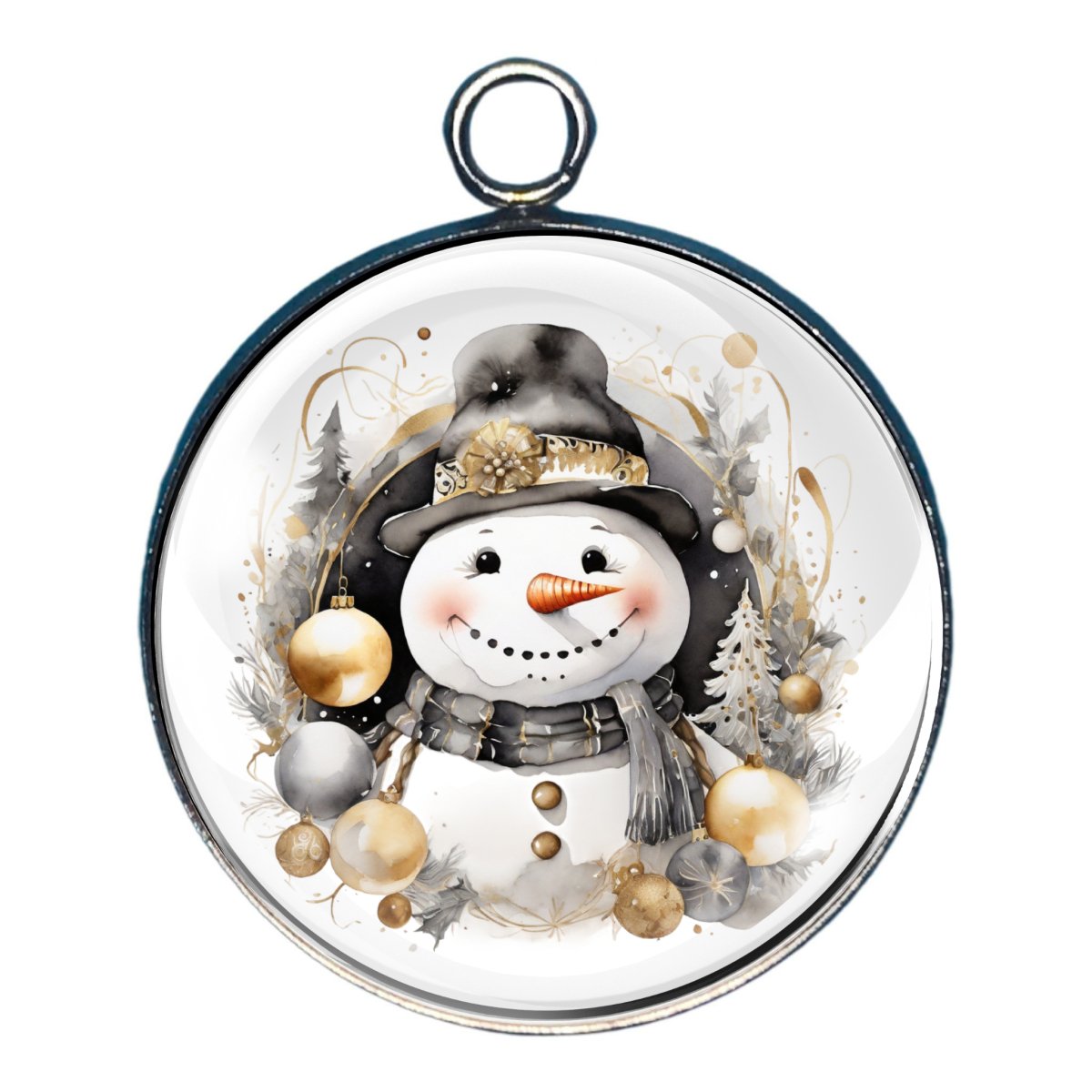 Charm of a snowman