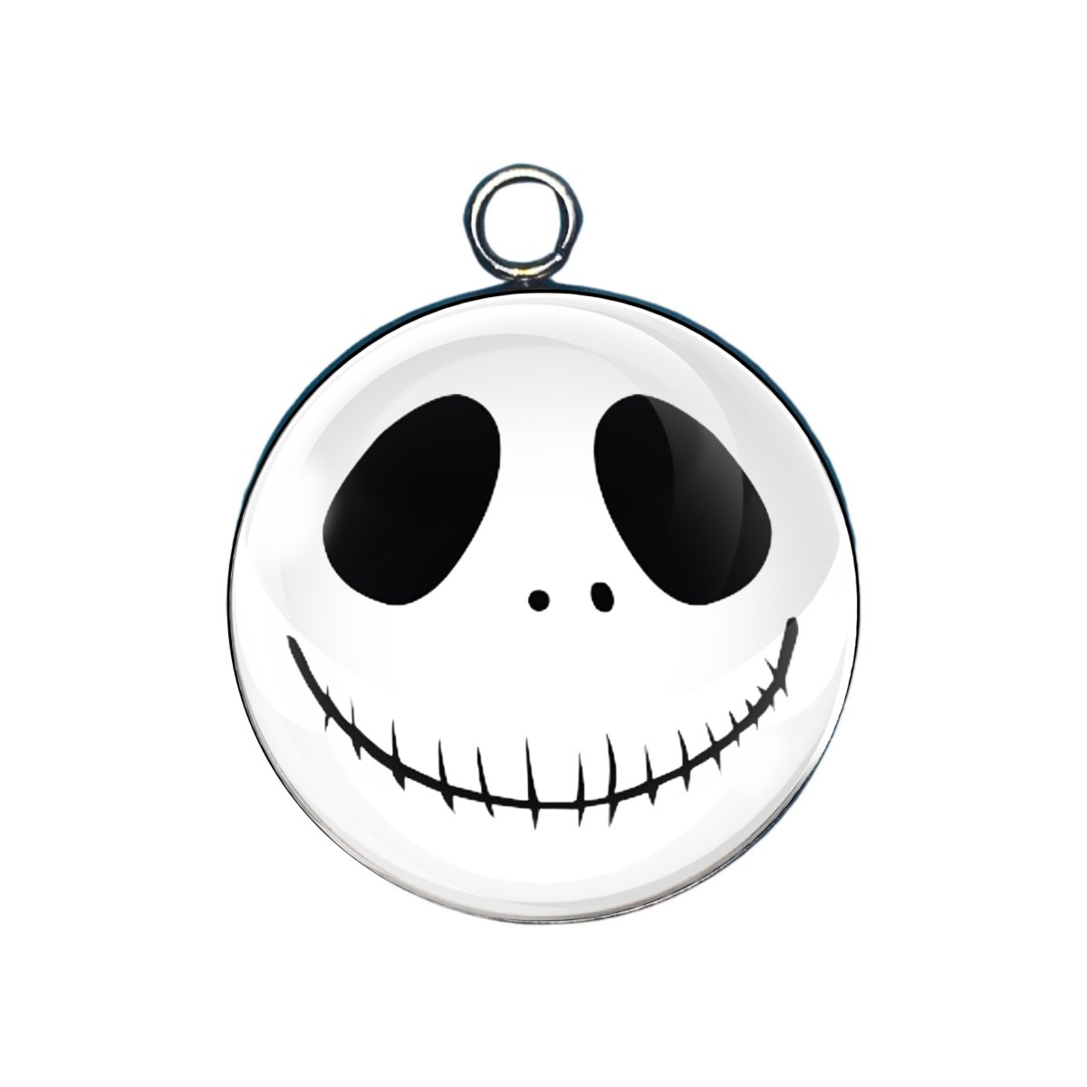Classic stitched skeleton grin