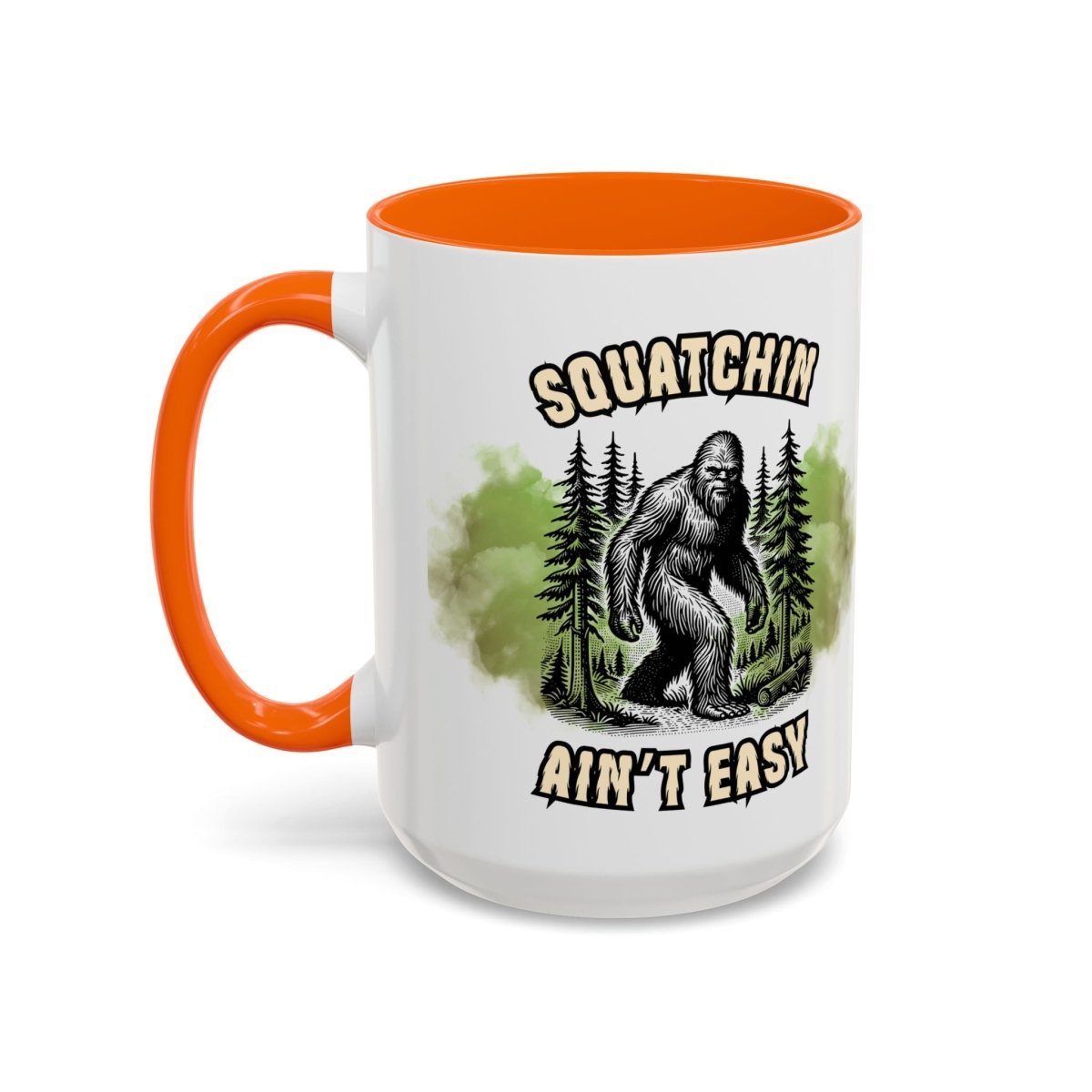 "Squatchin’ Ain’t Easy" Bigfoot Ceramic Coffee Mug