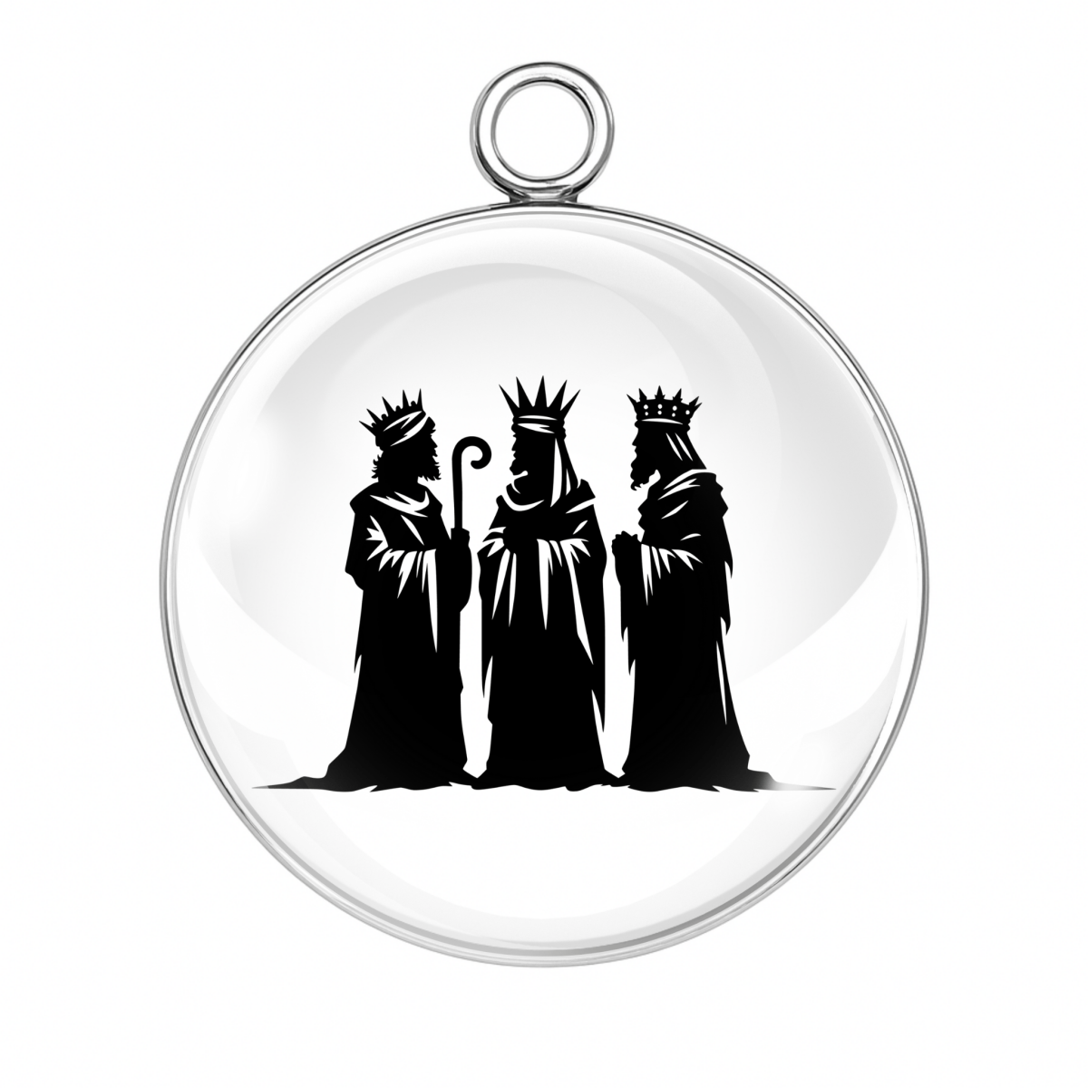 Three Kings standing together – Style 2 Christmas charm