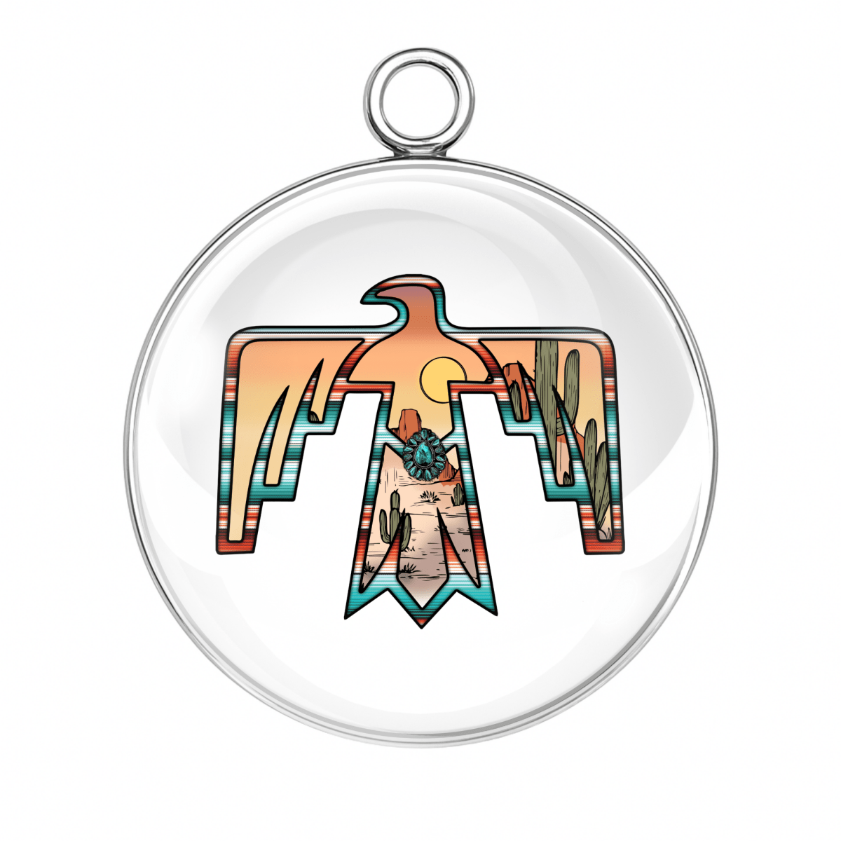 Thunderbird Charm Pink Leopard Print