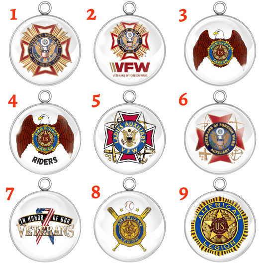 veterans charms