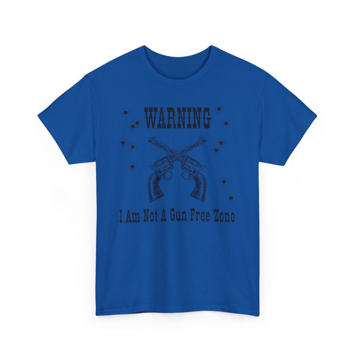 “Warning: I Am Not a Gun-Free Zone” – Unisex Heavy Cotton Tee