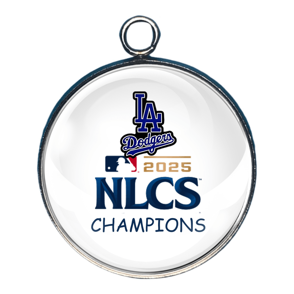 Dodgers NLCS Champions 2025 baseball charm