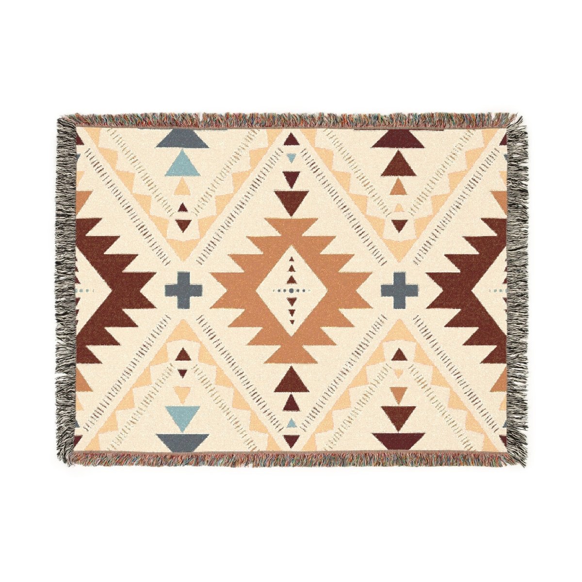 Woven Blanket - Aztec Design