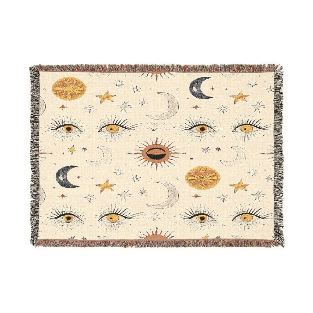 Woven Blanket - Sun/Moon/Stars