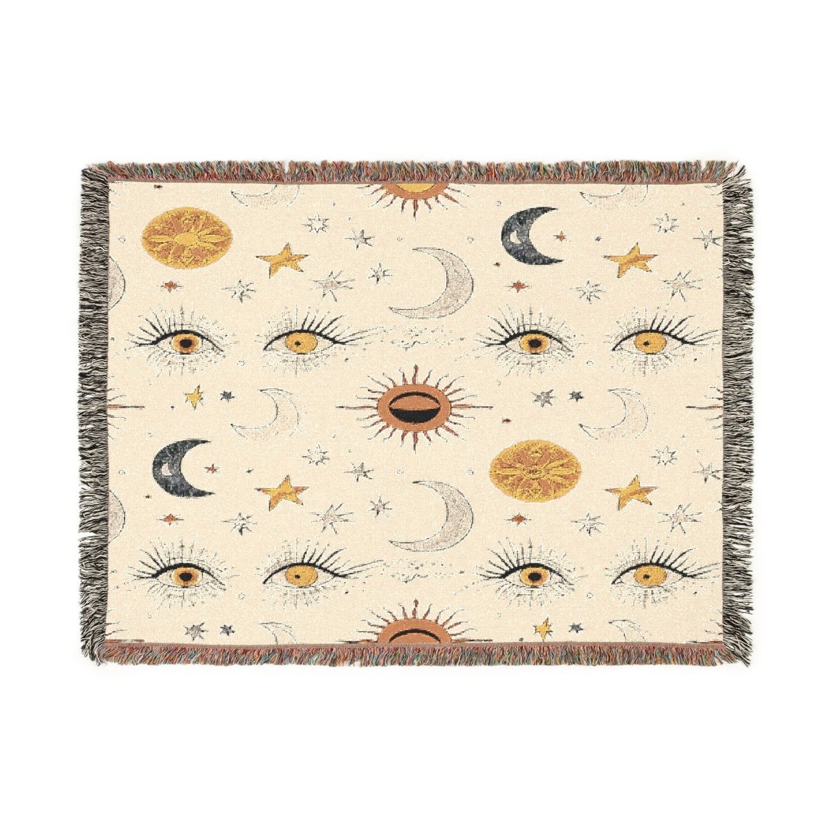 Woven Blanket - Sun/Moon/Stars