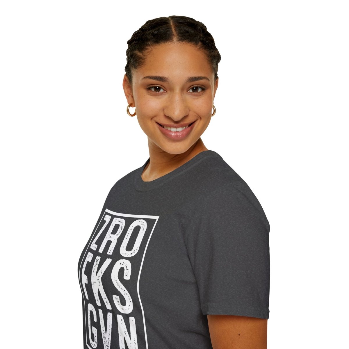 Zro Fks Gvn Unisex Softstyle T-Shirt