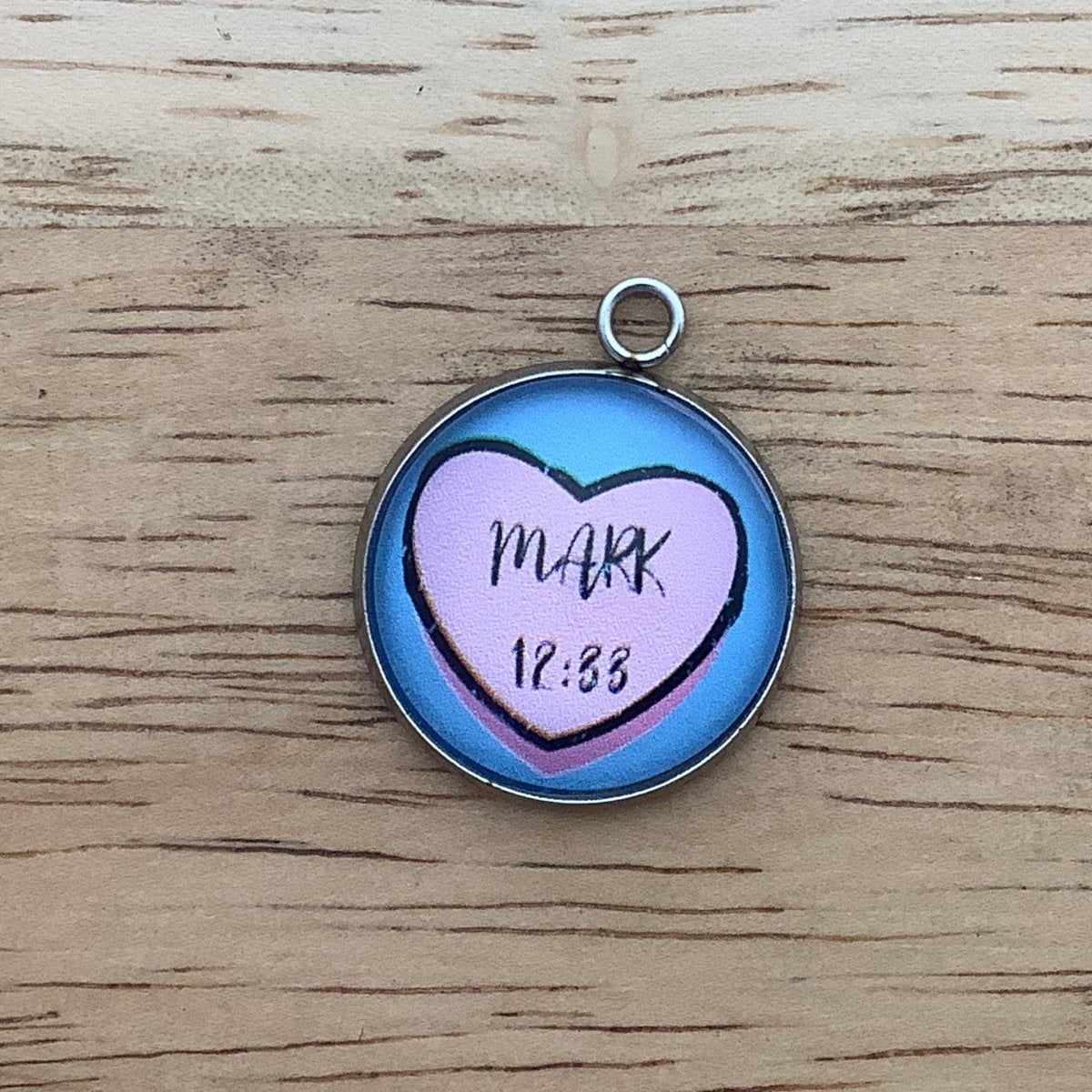 candy heart with Mark 12:33