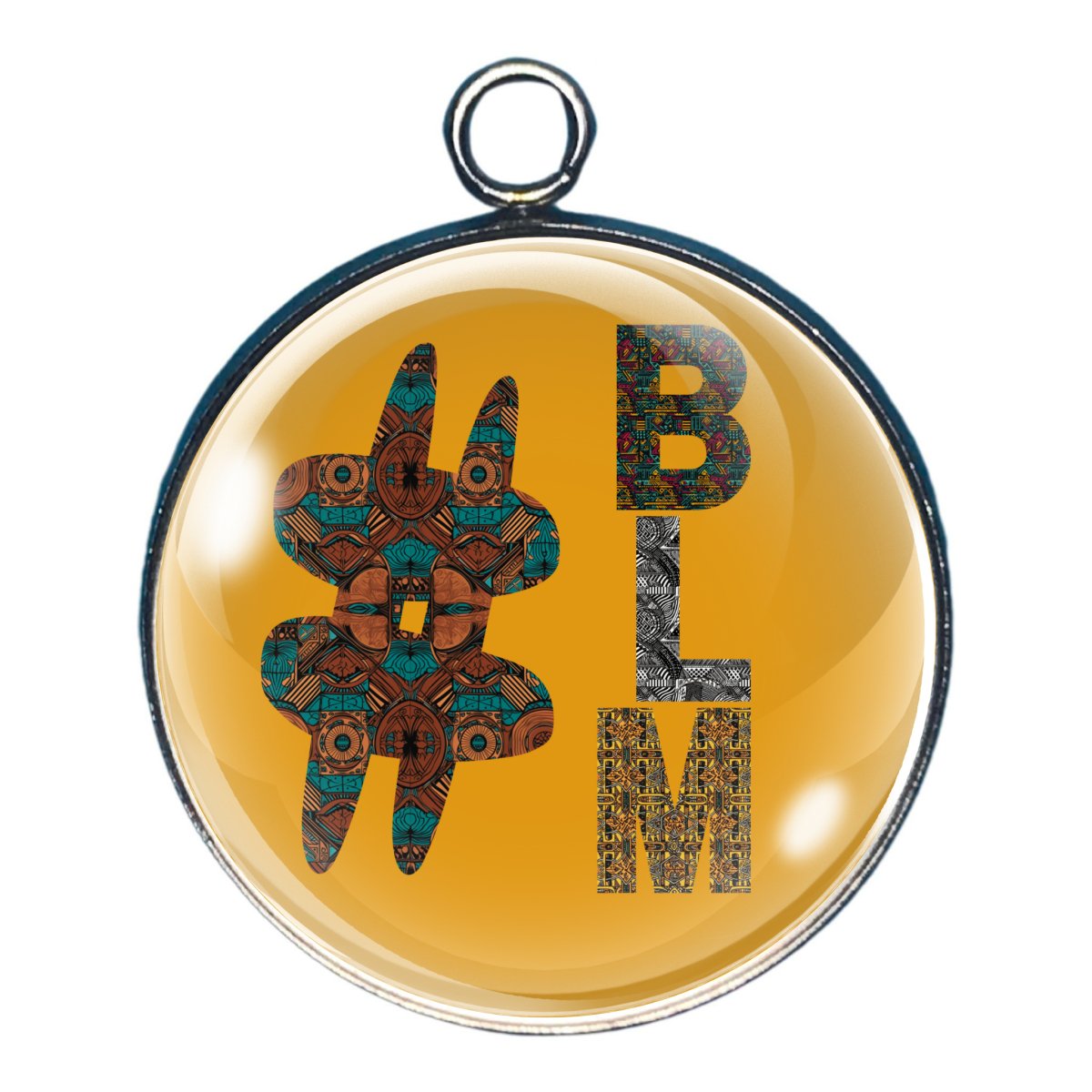 Charm with #BLM