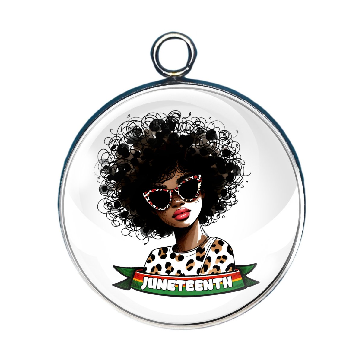 Charm for celebrating Juneteenth
