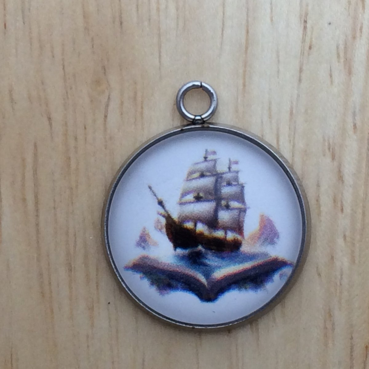 storybook magic themed class cabochon charm