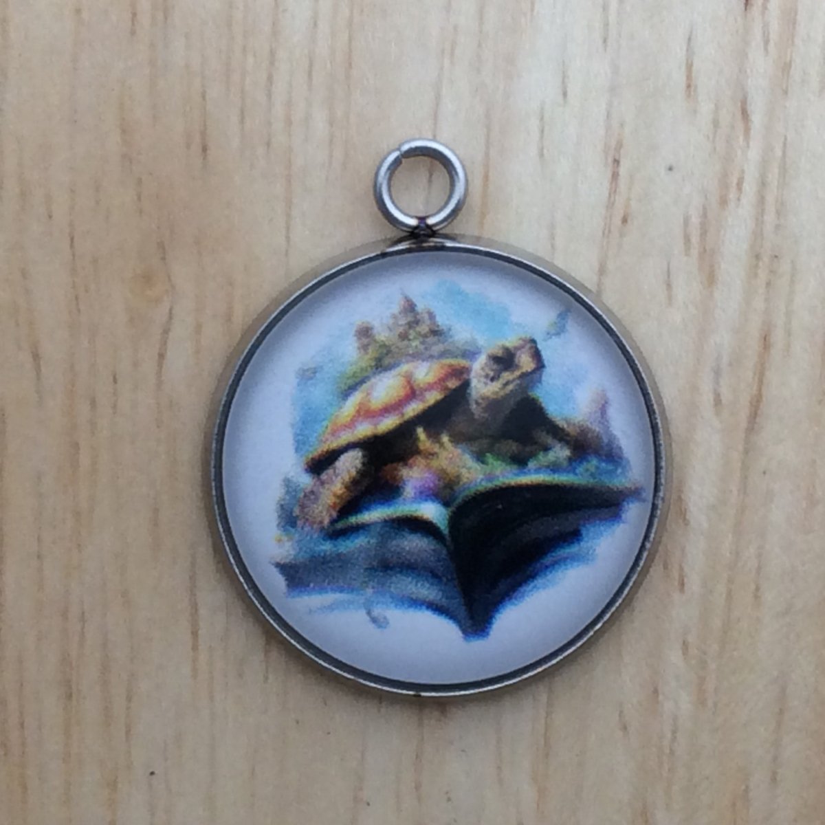 storybook magic themed class cabochon charm