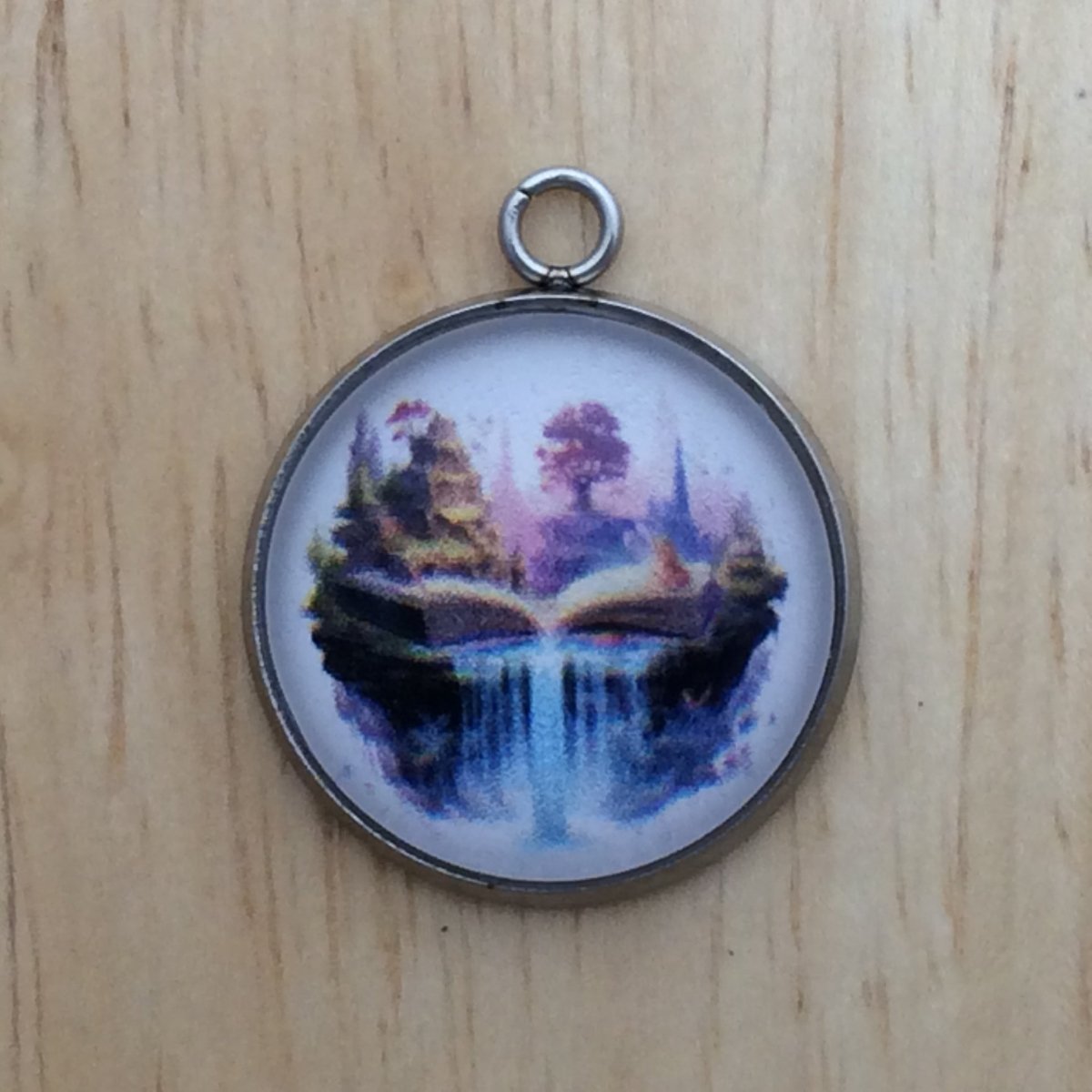 storybook magic themed class cabochon charm