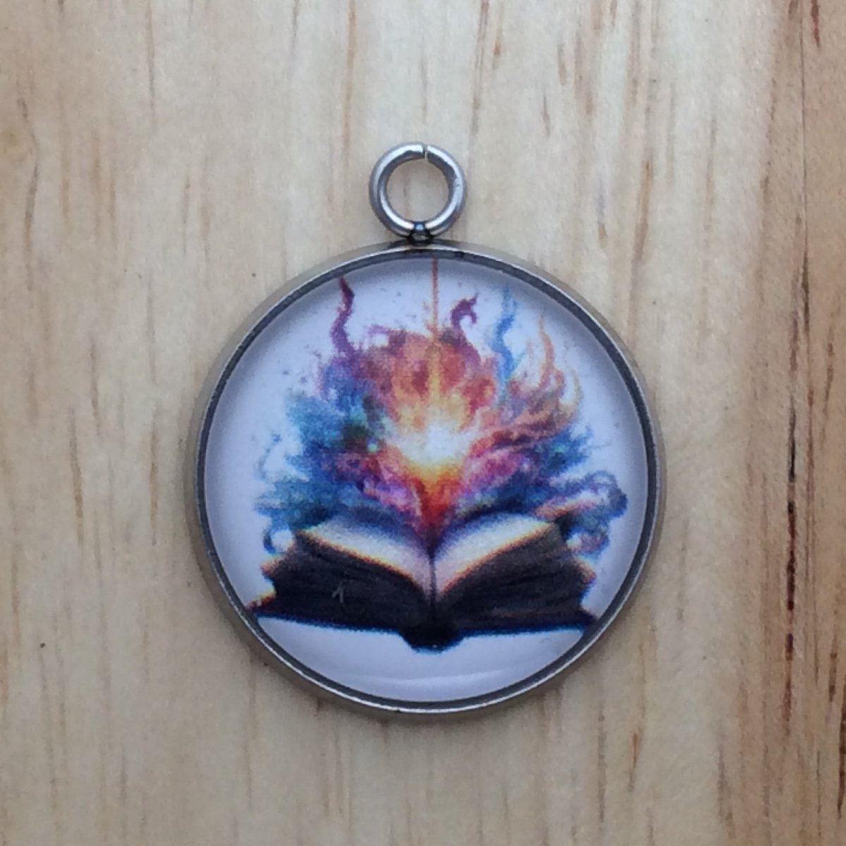 storybook magic themed class cabochon charm