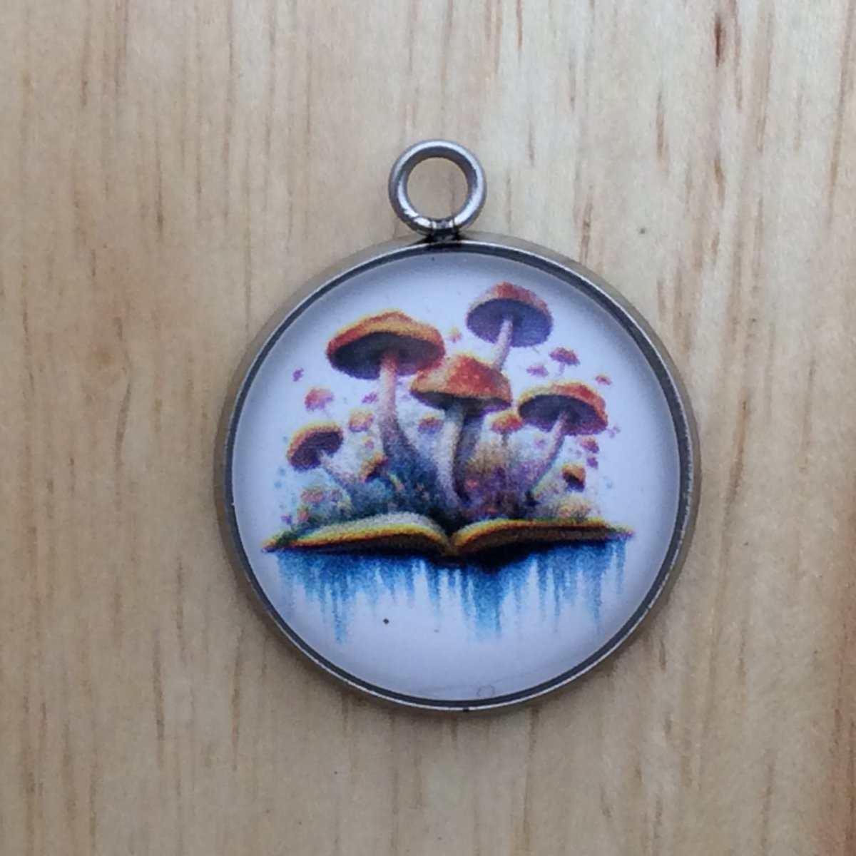 storybook magic themed class cabochon charm