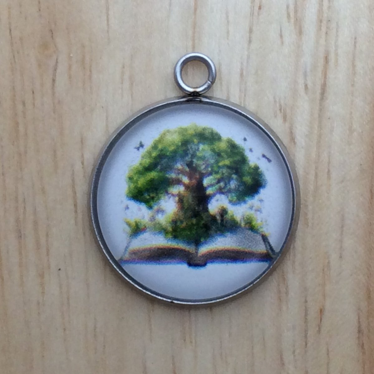 storybook magic themed class cabochon charm