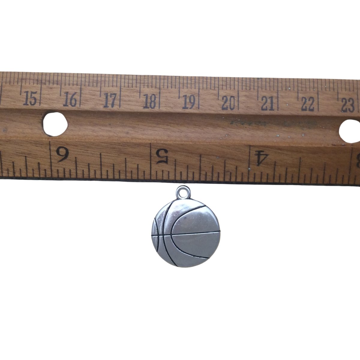 Sports Ball Charms, Stainless Steel Charms, 3 Styles