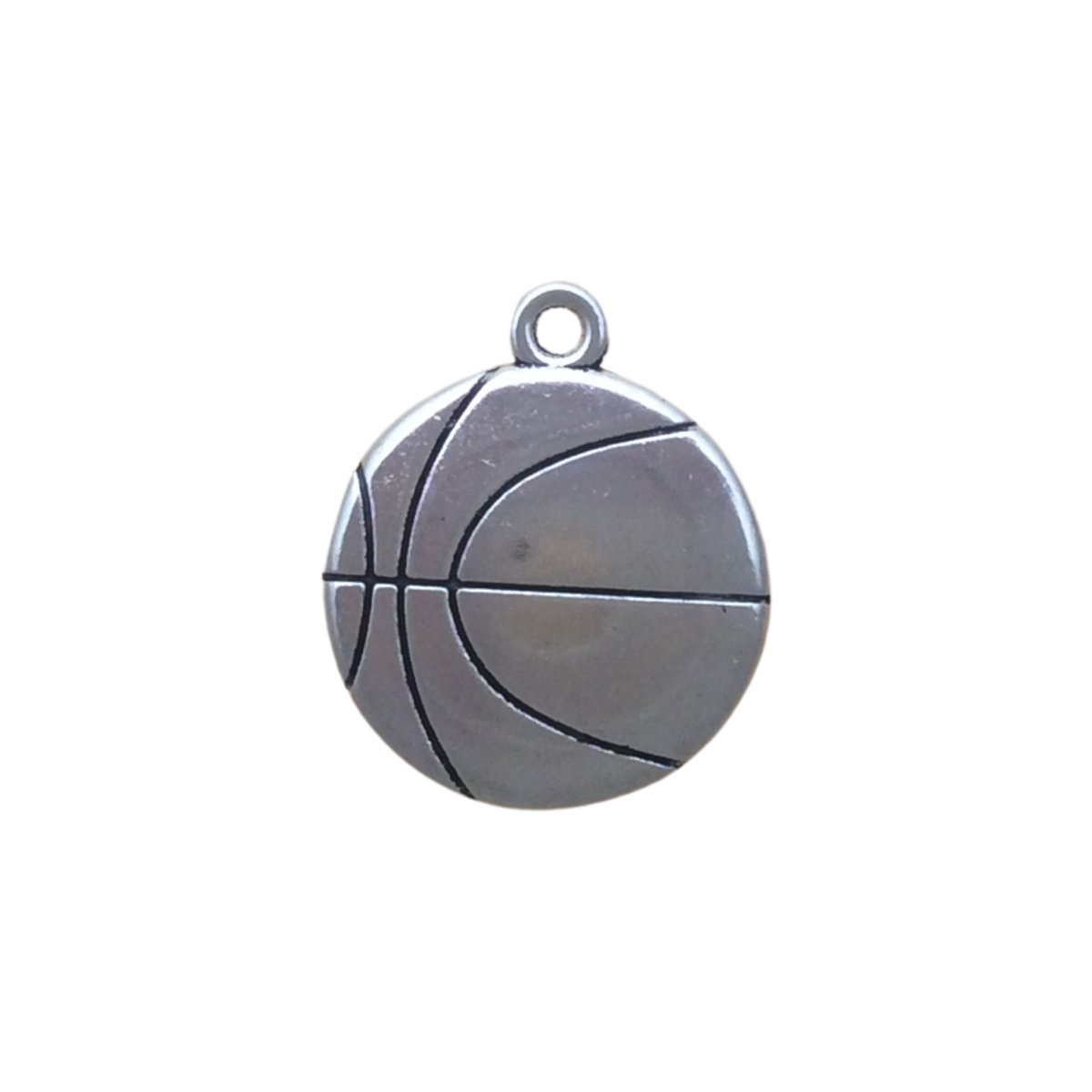 Sports Ball Charms, Stainless Steel Charms, 3 Styles