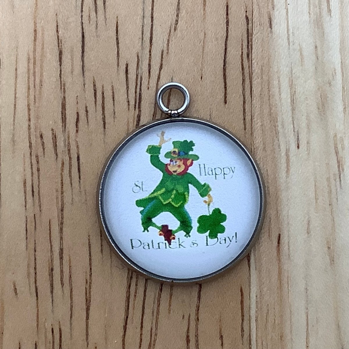 a leprechaun with the words ' Happy St Patricks Day"