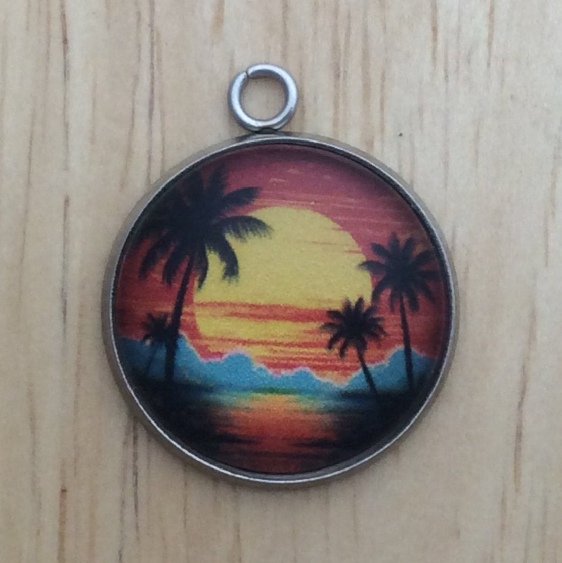 Tropical Sunset Charms - ILikeWorms
